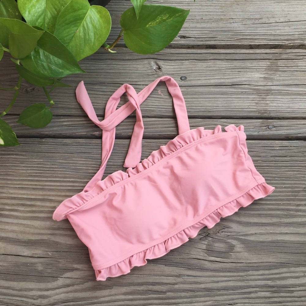 Shein Bandeau Bikini Top Size Small